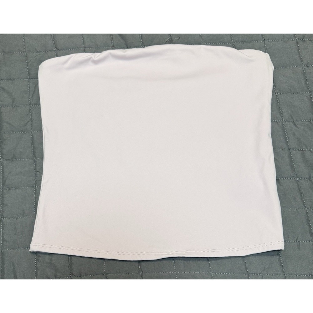 Garage Light Pink Tube Top Tank Size Large